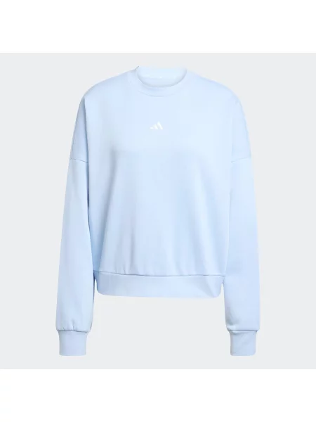ADIDAS SPORTSWEAR Sportovní mikina světlemodrá bílá