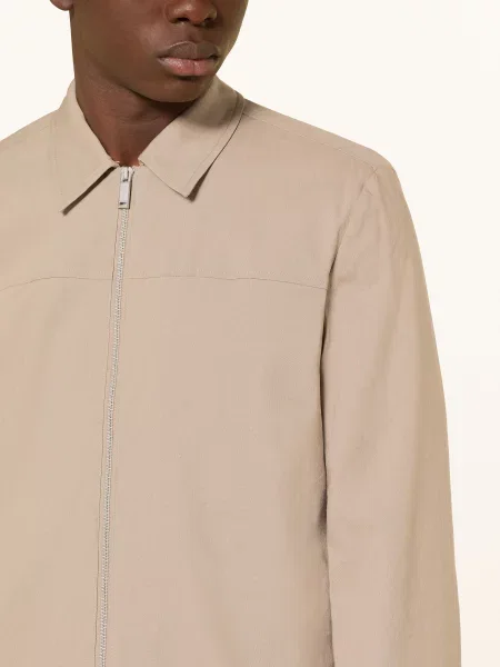 Calvin Klein Bunda S Plátnem šedá