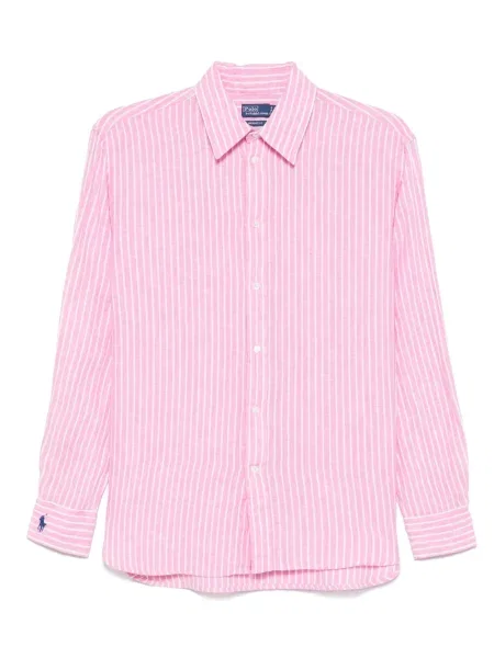 Portofel Polo Ralph Lauren din poplin cu imagine în carouri albastru