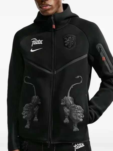 Sneakerși Nike Zoom cu tepi alergare evazate negru