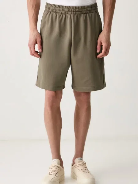 Adidas teplákové šortky béžové