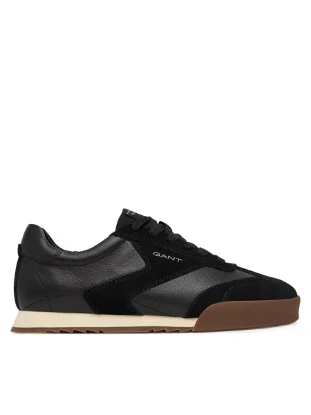 Gant Baylle sneakersy skórzane czarne