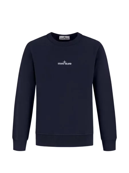 Sweter dziecięcy Stone Island niebieski