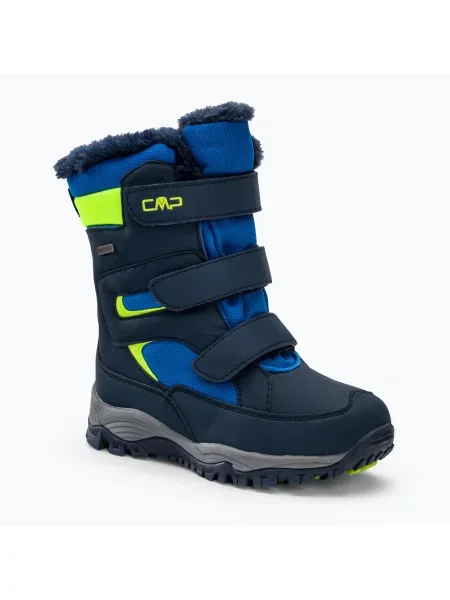 Śniegowce dziecięce CMP Hexis Snowboots Wp black/blue czarne