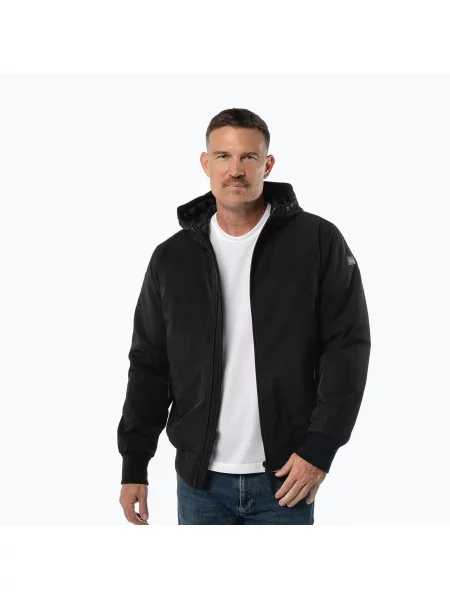 Kurtka Pitbull York Hooded czarna