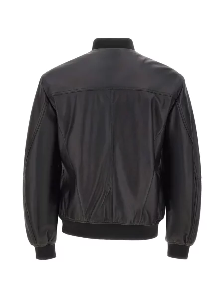 Geanta de piele Peuterey negru