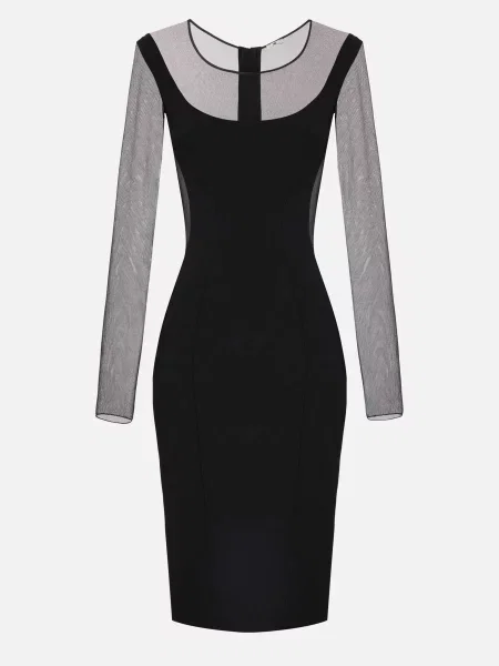 Платье Elisabetta Franchi черное