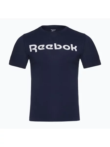 Мъжка тениска Reebok Gs Linear Read Tee vecnav/white бяло
