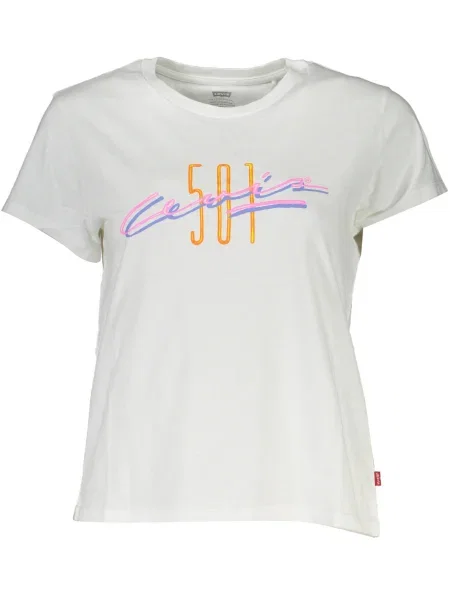 Kratek majica Levi's bela