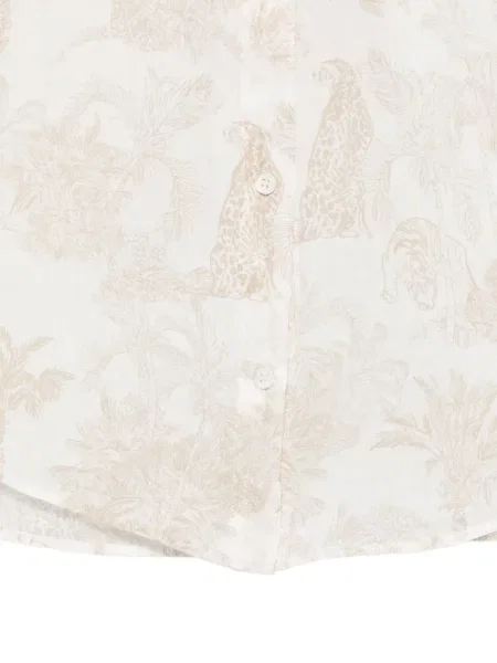 Koszula Mc2 Saint Barth z nadrukiem biała