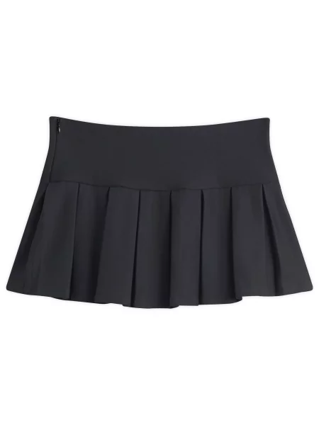 Spódnica plisowana Adidas czarna