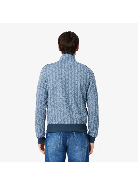 Толстовка Lacoste голубая