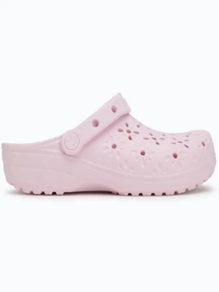 Сабо Crocs розовые