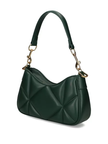 Rankinė Love Moschino dygsniuotas žalia