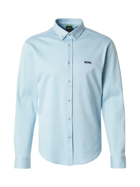 BOSS Cămașă B_Motion celest albastru