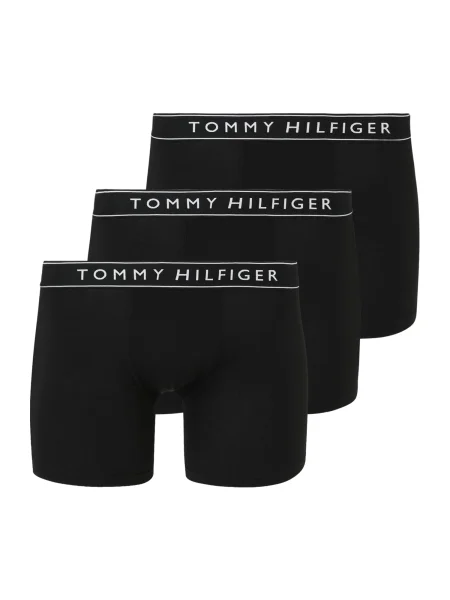 TOMMY HILFIGER Boksarice črna bela