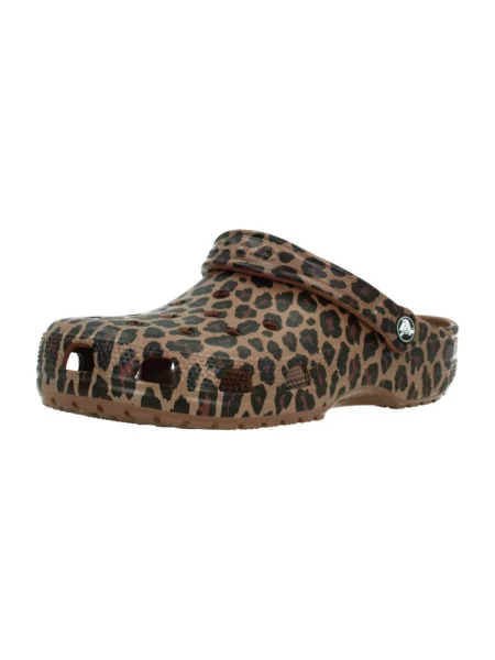 Klapki Crocs brązowe