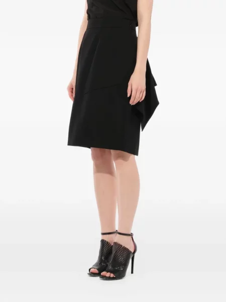 Fustă Givenchy drapată negru