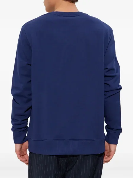 Hanorac Balmain cu imagine albastru