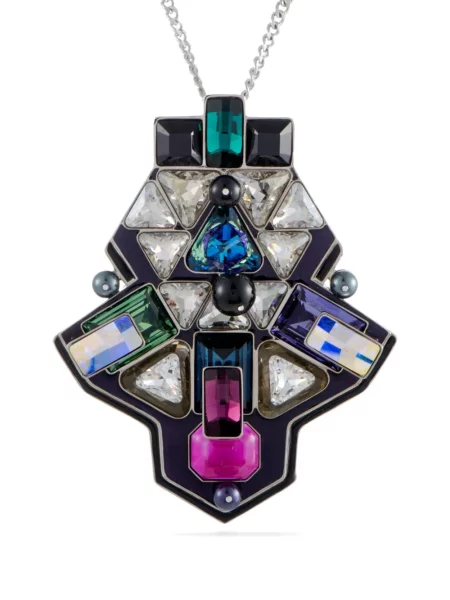 Pandantiv Swarovski argintiu