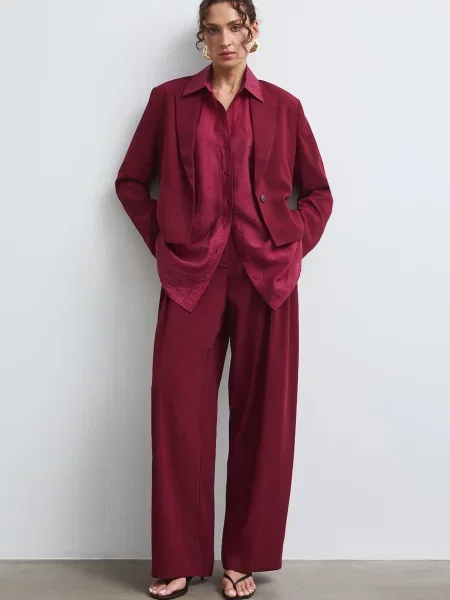 Medicine παντελόνι wide leg γυναικείο