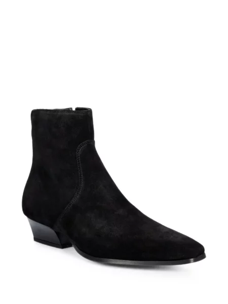Cizme scurte Gant din piele de căprioară negru