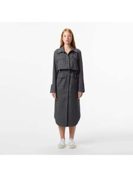 Lacoste Sukienka szara