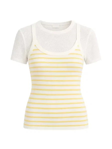 Tricou Vince galben