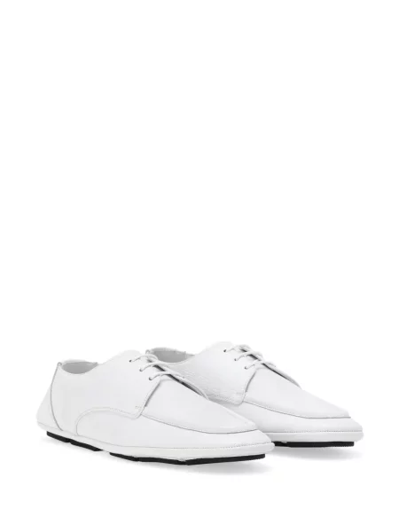 Iš natūralios odos derby batai Dolce & Gabbana balta