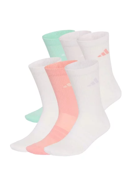 ADIDAS PERFORMANCE Șosete sport ESS verde deschis / corai / lână alb