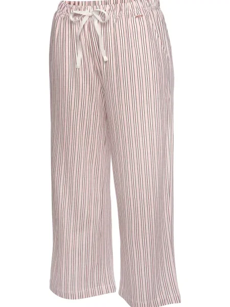 S.Oliver Pyžamové nohavice / sivá / červená / ružová biela