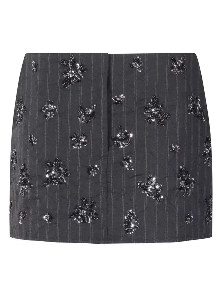 Mała mały spódnica mini Simkhai szara