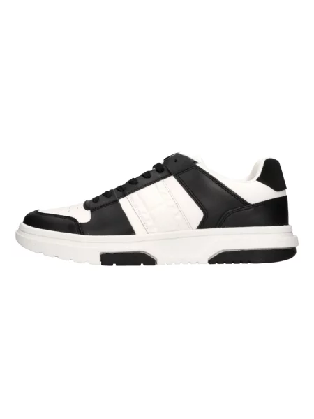 Wielobarwność trampki Tommy Jeans retro czarne