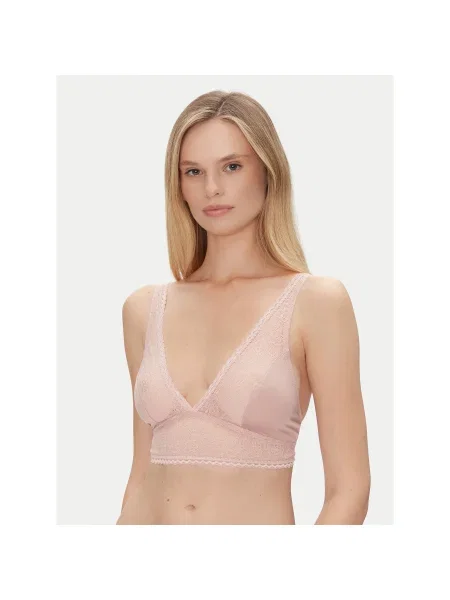 YSABEL MORA Bralette melltartó rózsaszín