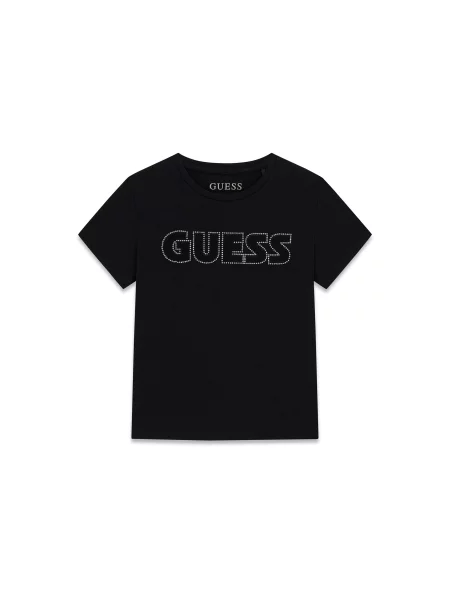 Guess Póló Regular Fit fekete