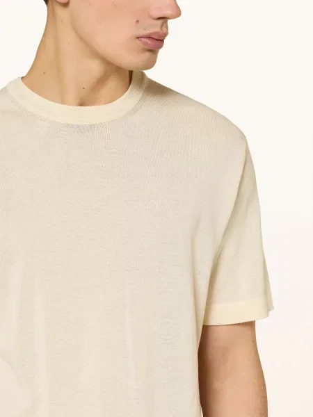 Cruna Pletené Tričko Nizza tmavě žlutá