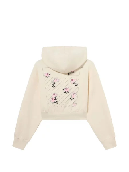 Bluza z kapturem L/ab C/o Off-white biała