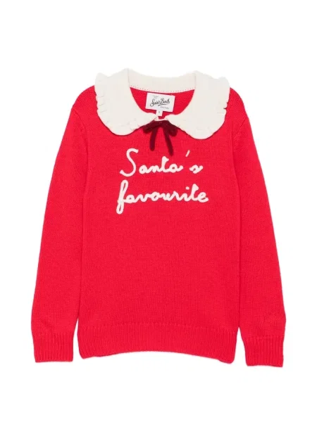 Sweter dziecięcy Mc2 Saint Barth czerwony