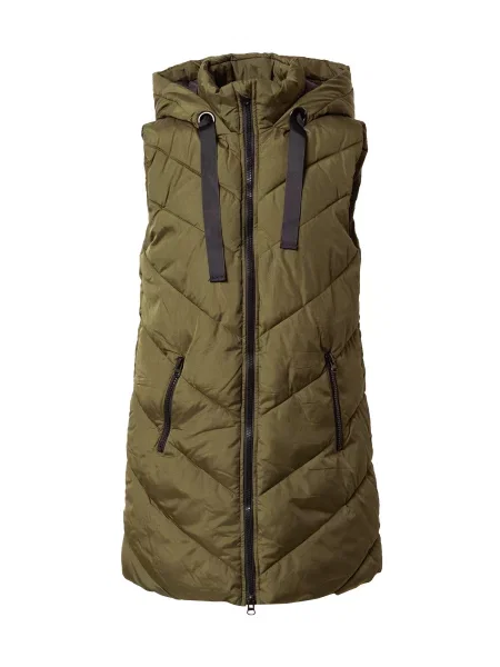 JDY Brezrokavnik Skylar temno zelena