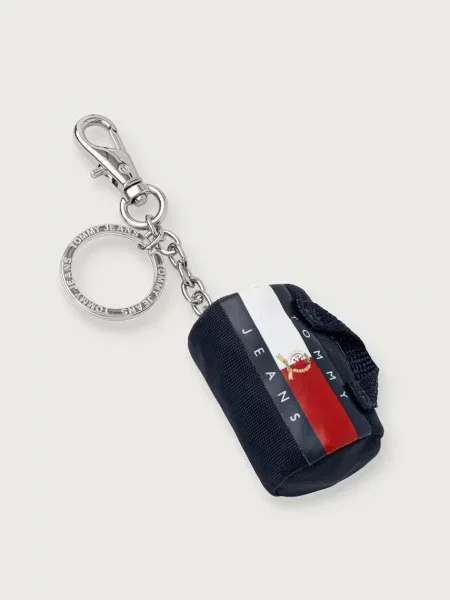 Tommy Jeans obesek za ključe bela