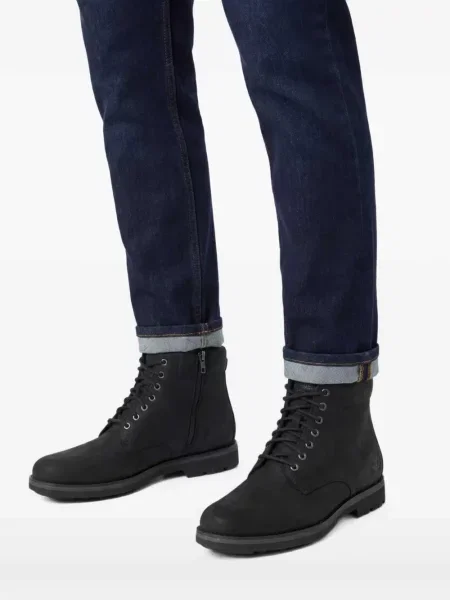 Buty trekkingowe Timberland sznurowane koronkowe trekkingowe czarne