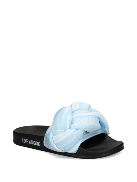 Șlapi Love Moschino albastru