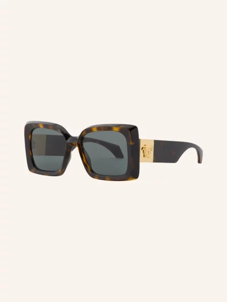 Versace Sluneční Brýle havana/ tmavosivá