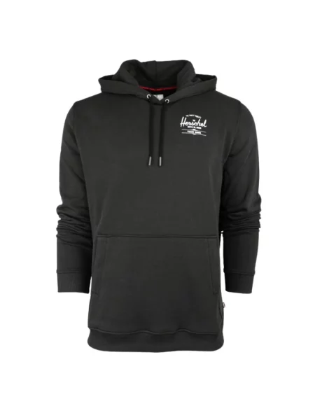 Bluza Herschel z logo czarna
