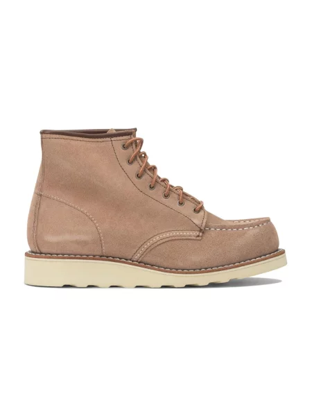 Botki Red Wing Shoes skórzane klasyczne czerwone