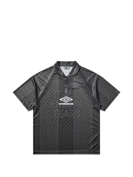 Поло тениска Umbro черно