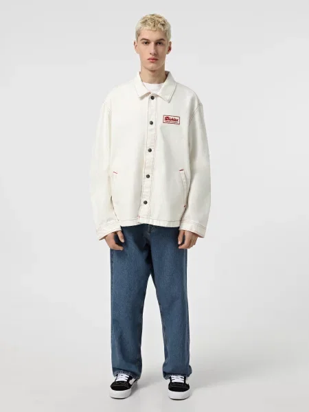 Джинсовая куртка Dickies белая