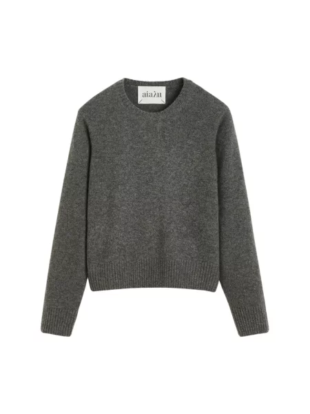 Sweter Aiayu z kaszmiru szary