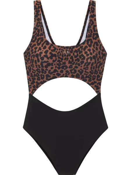 LASCANA ACTIVE Costum de baie întreg maro negru
