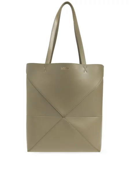 Geantă shopper Loewe verde